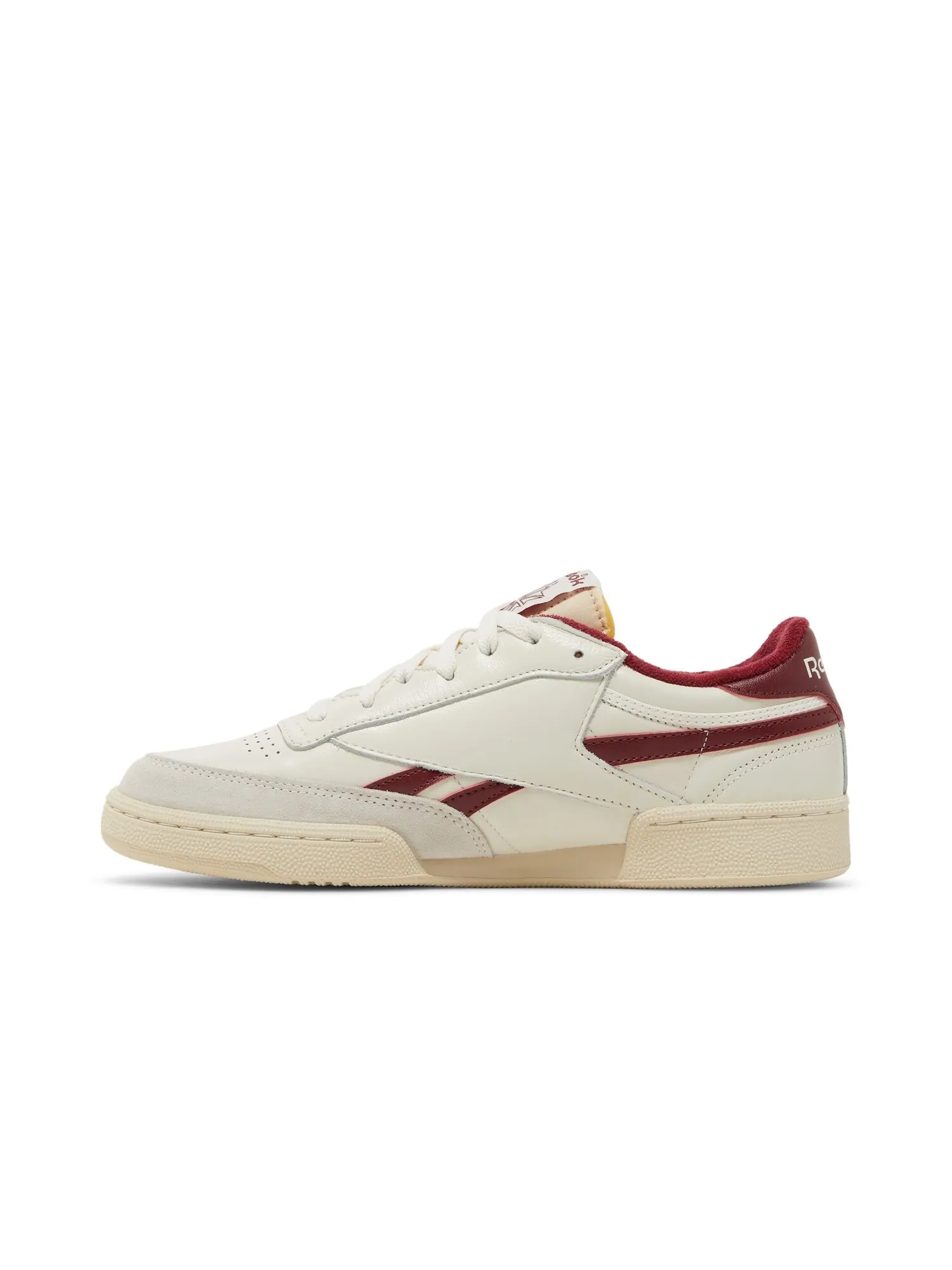 Кроссовки Reebok Club C Revenge Vintage — изображение 3 из 8, светло-бежевый/красный