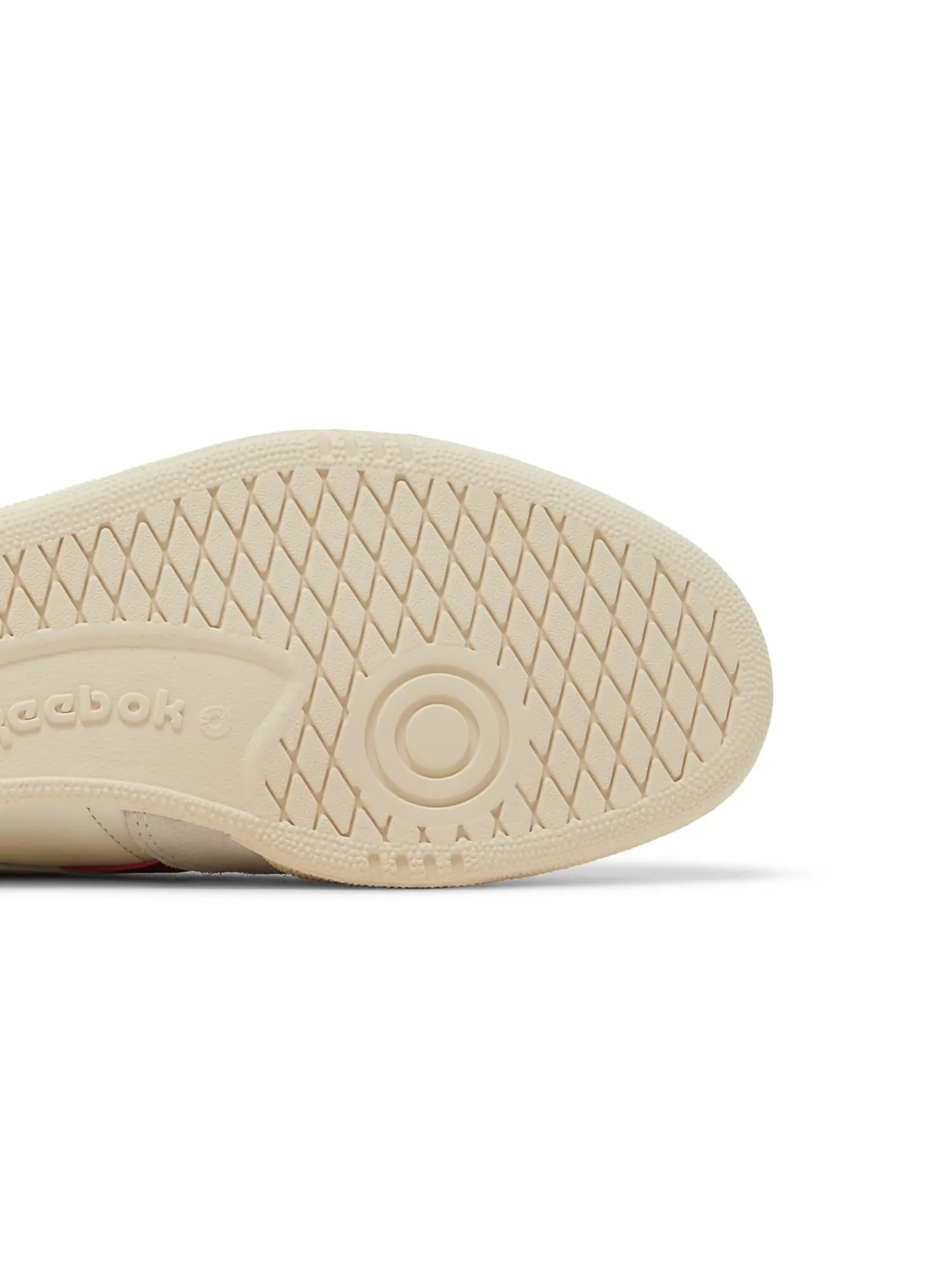 Кроссовки Reebok Club C Revenge Vintage — изображение 5 из 8, светло-бежевый/красный