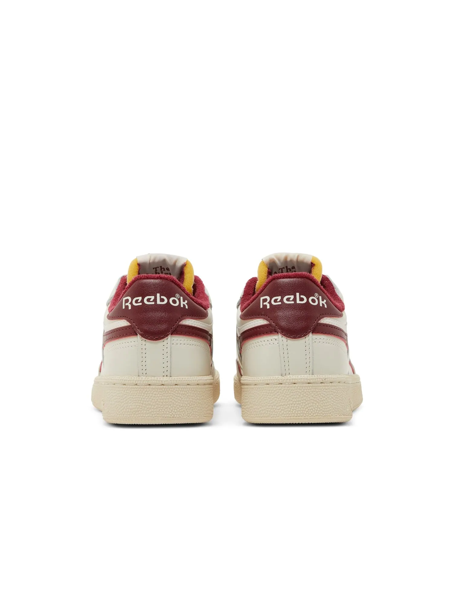 Кроссовки Reebok Club C Revenge Vintage — изображение 6 из 8, светло-бежевый/красный