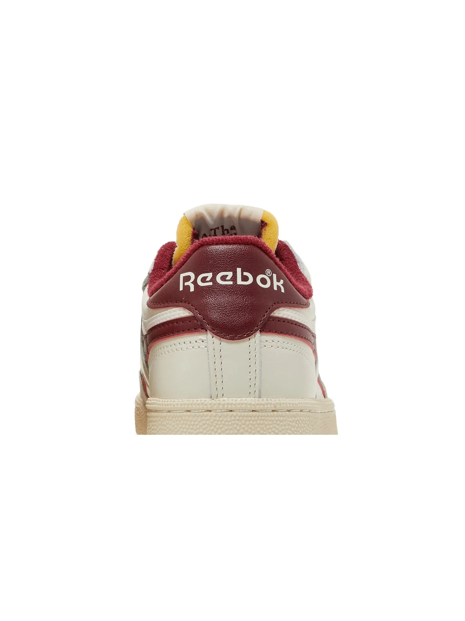 Кроссовки Reebok Club C Revenge Vintage — изображение 7 из 8, светло-бежевый/красный