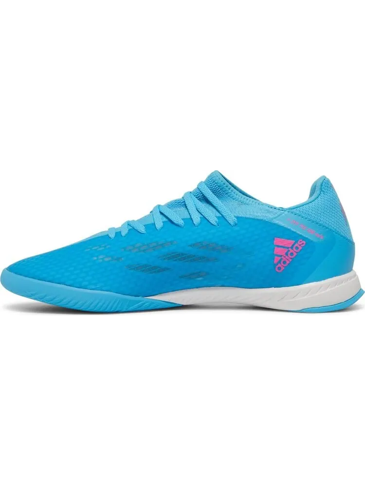 Кроссовки Adidas X Speedflow.3 IN 'Sky Rush Team Shock Pink' — изображение 3 из 8, синий