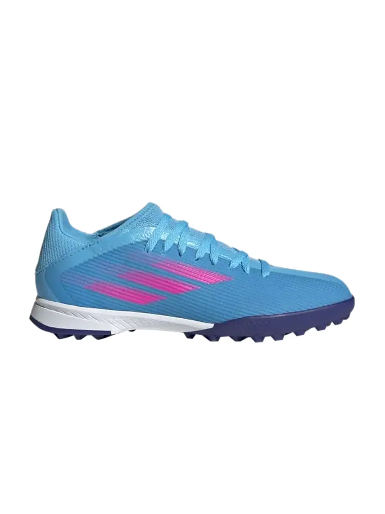 Кроссовки Adidas X Speedflow.3 TF J — изображение 1 из 1, синий