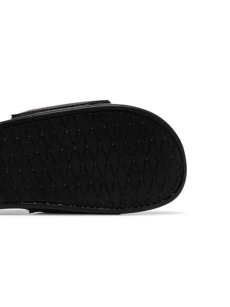Шлепанцы 424 x Arsenal FC x Adilette Comfort Slide 'Black Scarlet' — изображение 5 из 8, черный