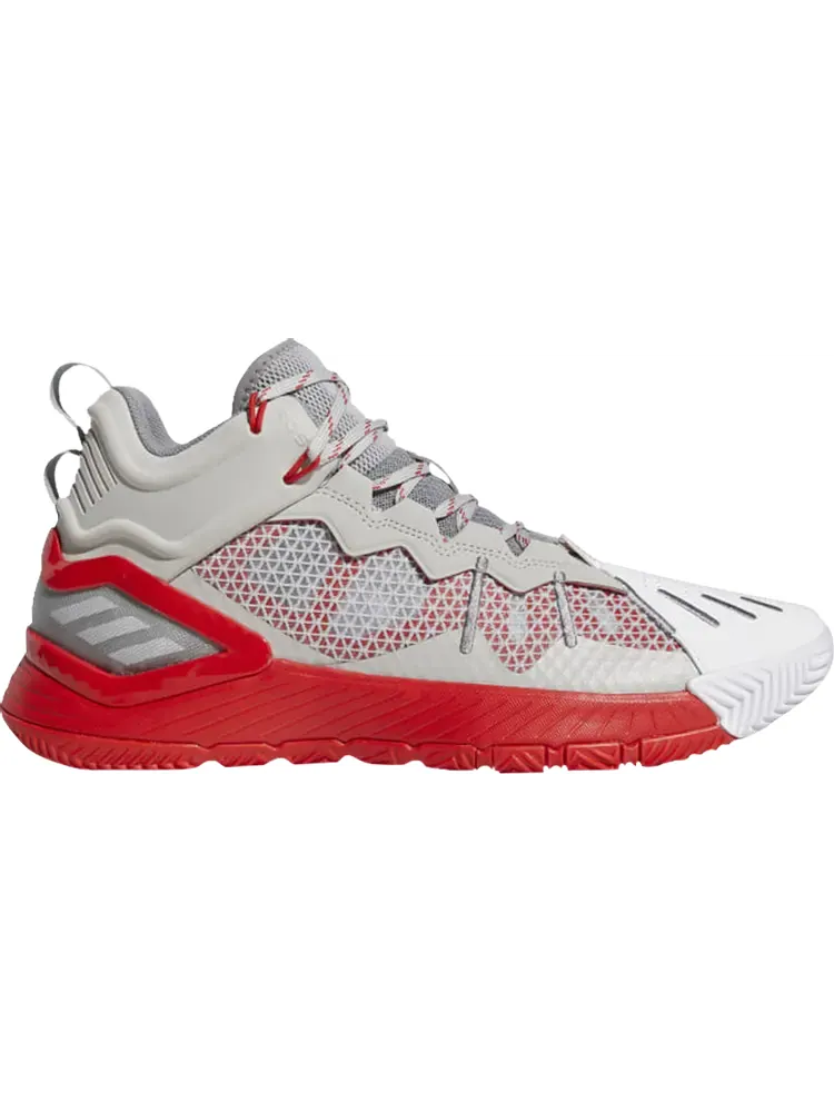 Кроссовки Adidas D Rose Son of Chi 'Godspeed - Grey Vivid Red' — изображение 1 из 1, серый