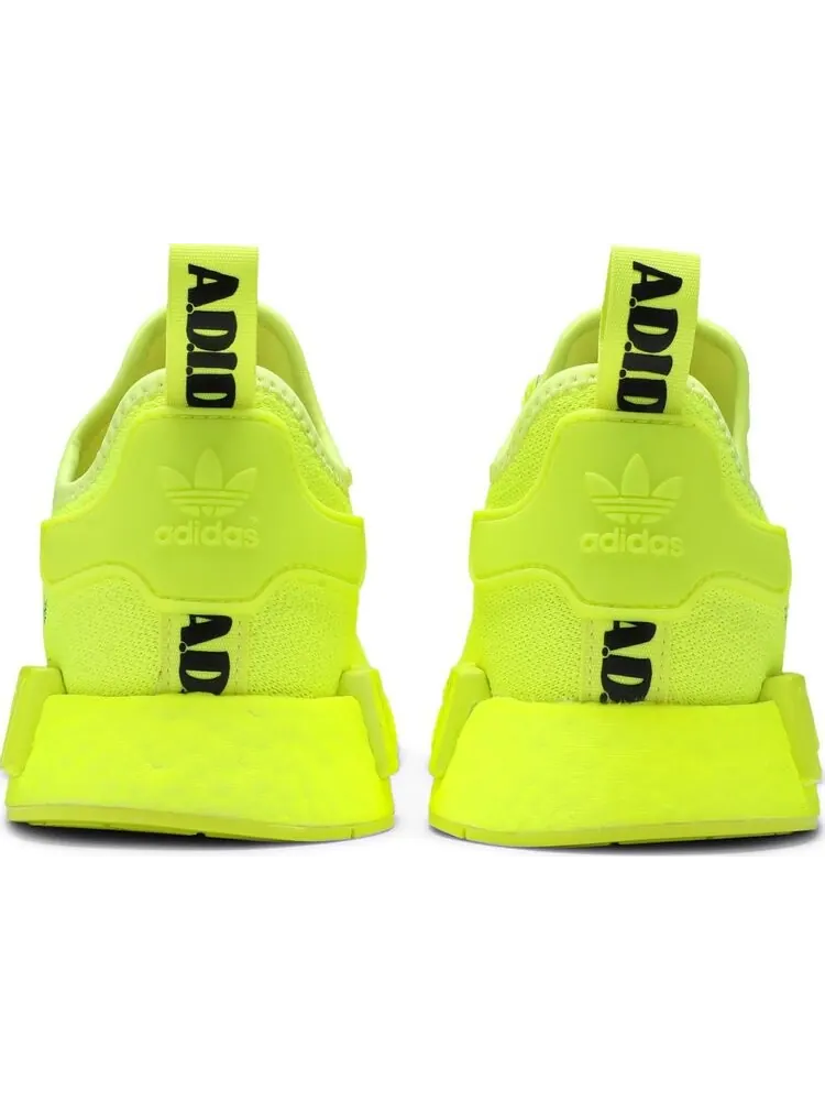 Кроссовки Adidas Wmns NMD_R1 'Solar Yellow' — изображение 6 из 8, желтый