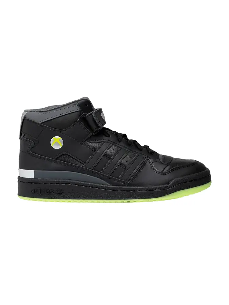 Кроссовки adidas BAIT x Xbox x Forum Mid 'Series X' — изображение 1 из 1, черный/черный