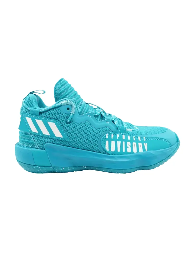 Кроссовки adidas Dame 7 EXTPLY 'Opponent Advisory - Teal Solid' — изображение 1 из 1, белый
