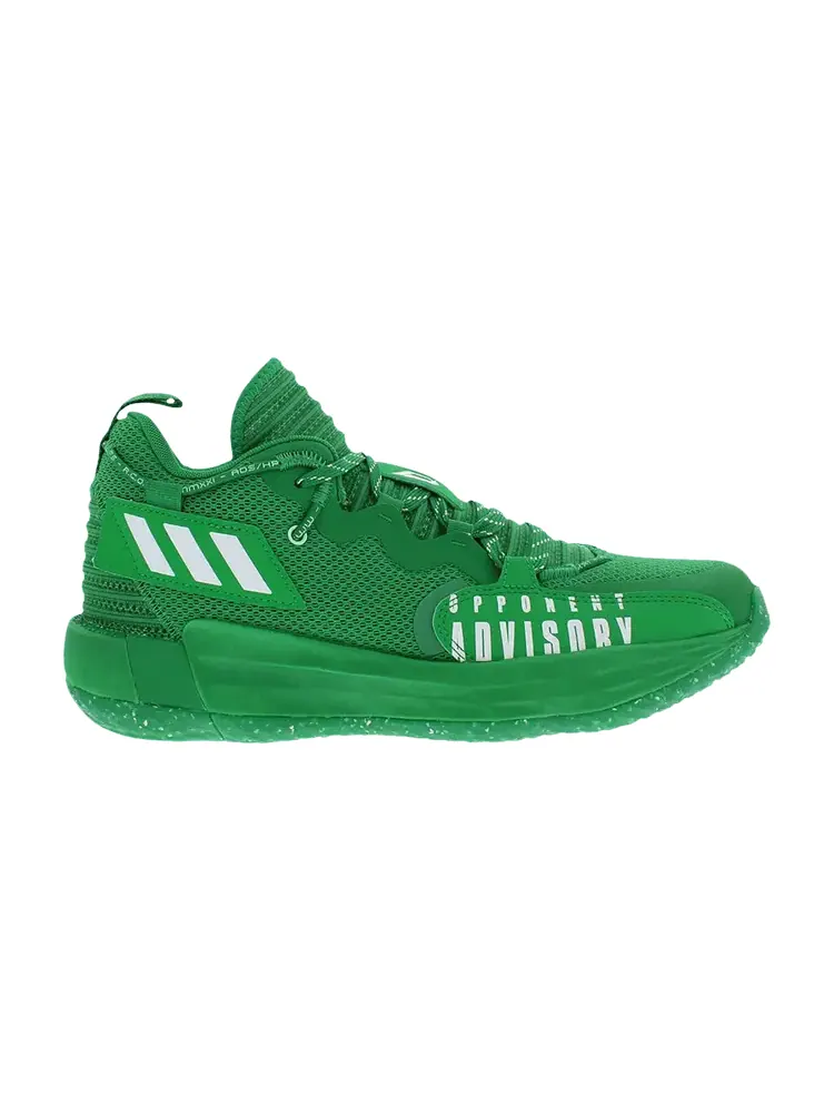 Кроссовки adidas Dame 7 EXTPLY 'Opponent Advisory - Team Green' — изображение 1 из 1, зеленый/белый/зеленый