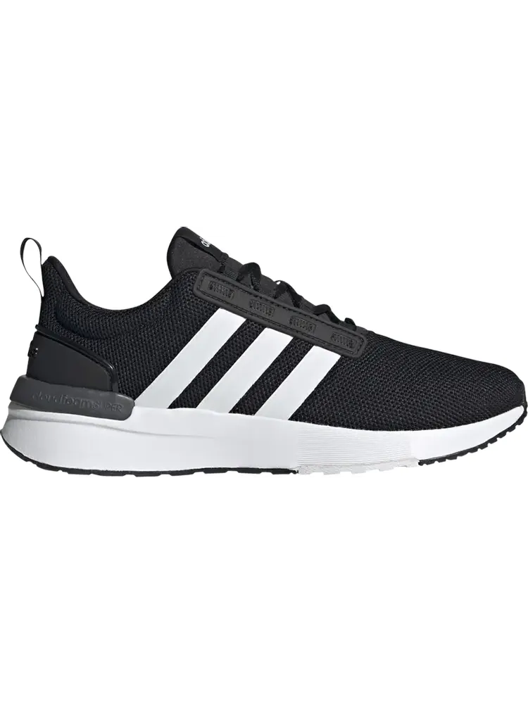 Кроссовки Adidas Racer TR21 Wide 'Black White' — изображение 1 из 1, черный