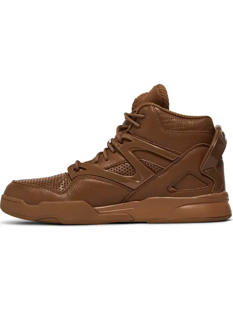 Кроссовки juun j x pump omni zone 2 'wild brown' Reebok — изображение 3 из 8, коричневый