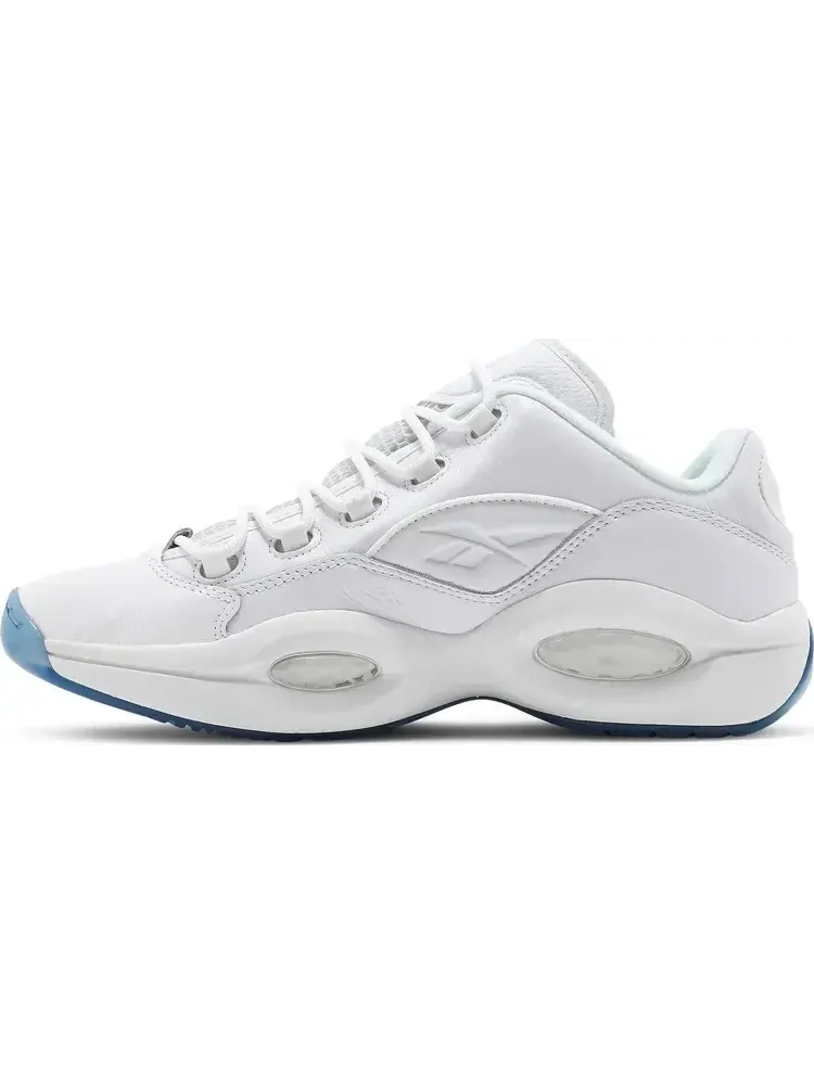 Кроссовки question low 'white clear' Reebok — изображение 3 из 8, белый