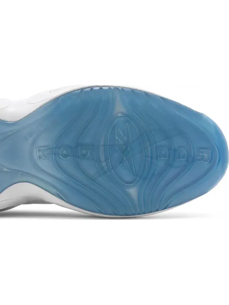 Кроссовки question low 'white clear' Reebok — изображение 5 из 8, белый