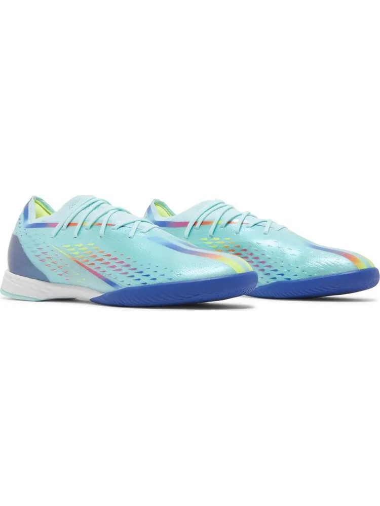 Кроссовки Adidas X Speedportal.1 IN 'Al Rihla Pack - Clear Aqua' — изображение 8 из 8, синий