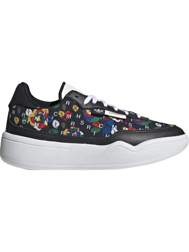 Кроссовки Adidas Rich Mnisi x Wmns Her Court 'Roses - Black' — изображение 1 из 1, черный