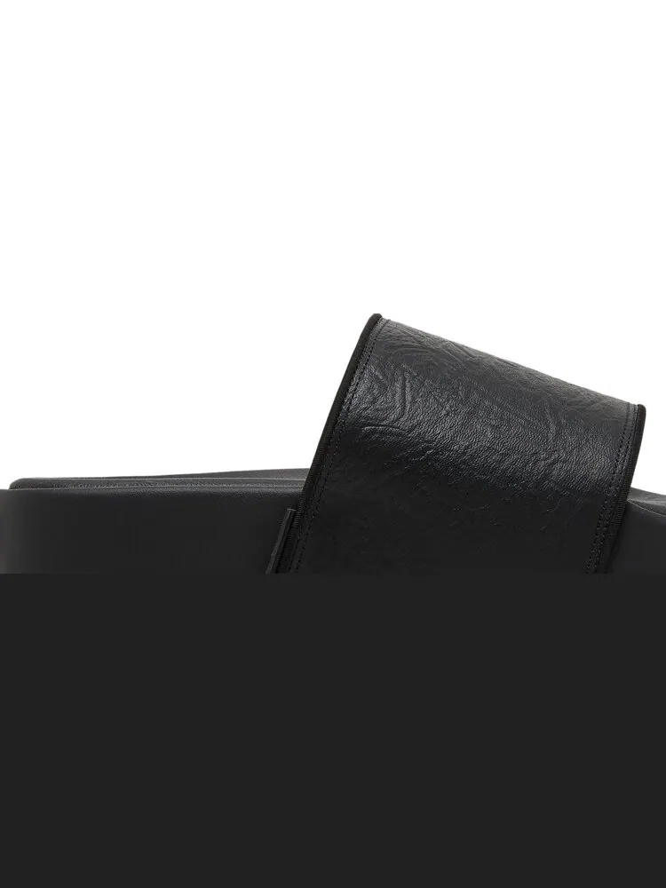 Сандалии Adidas Y-3 Slide 'Black' — изображение 2 из 8, черный
