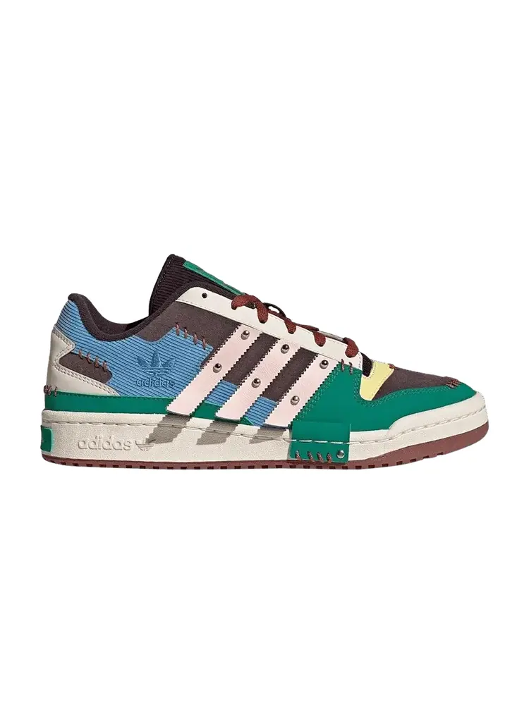 Кроссовки adidas Melting Sadness x Forum Exhibit Low 'Puppet Costume - Night Burgundy' — изображение 1 из 1