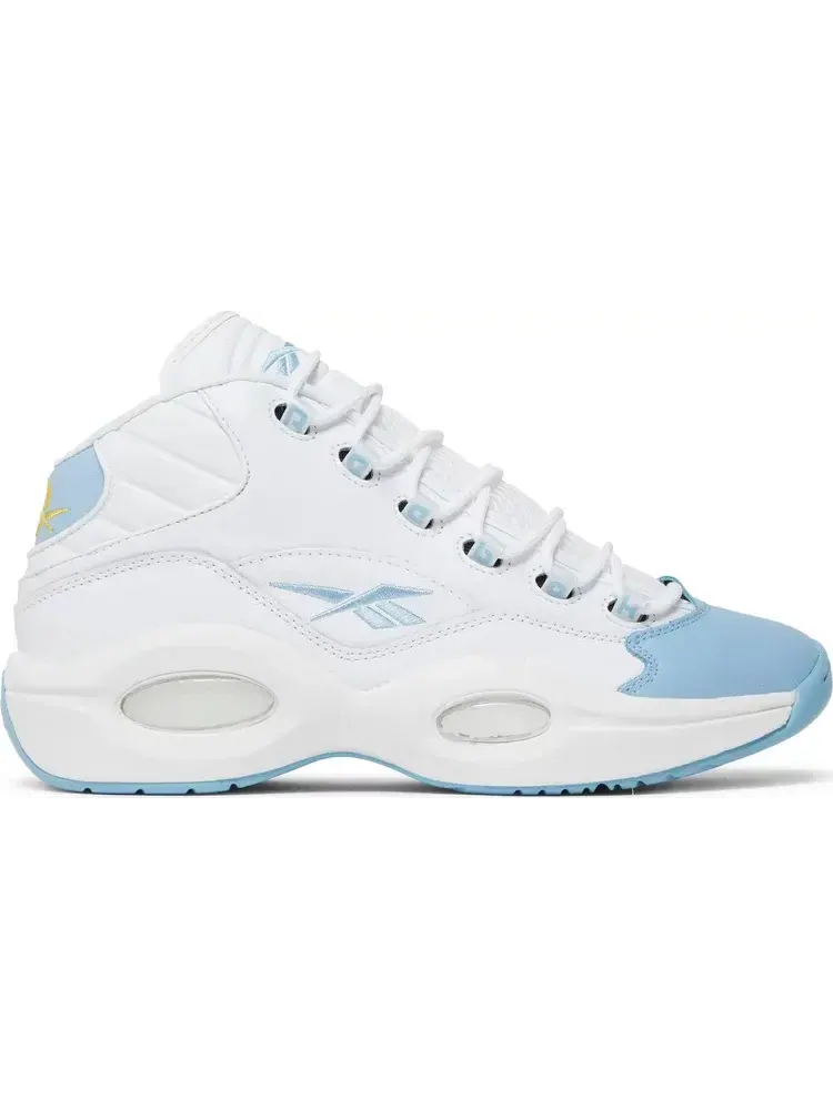 Кроссовки question mid 'on to the next' Reebok — изображение 1 из 8, белый