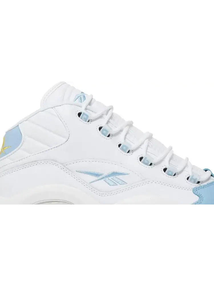 Кроссовки question mid 'on to the next' Reebok — изображение 2 из 8, белый