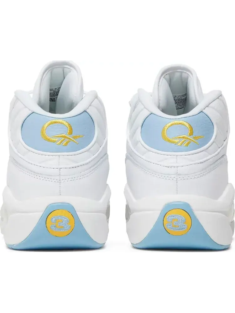 Кроссовки question mid 'on to the next' Reebok — изображение 6 из 8, белый