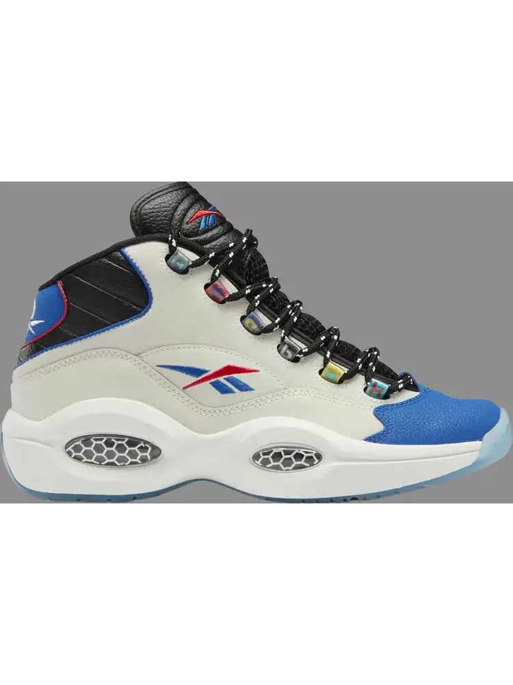 Кроссовки question mid 'answer to no one' Reebok — изображение 1 из 1, белый