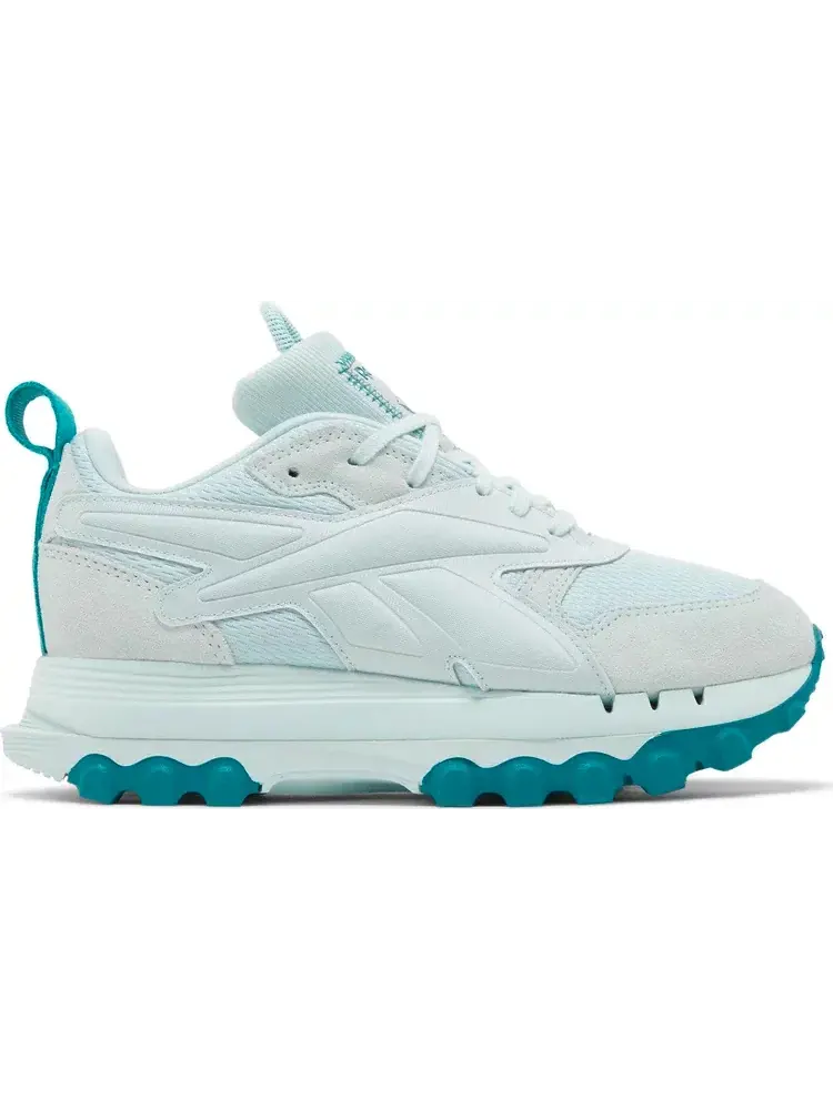 Кроссовки cardi b x wmns classic leather v2 'whisper blue' Reebok — изображение 1 из 8, синий