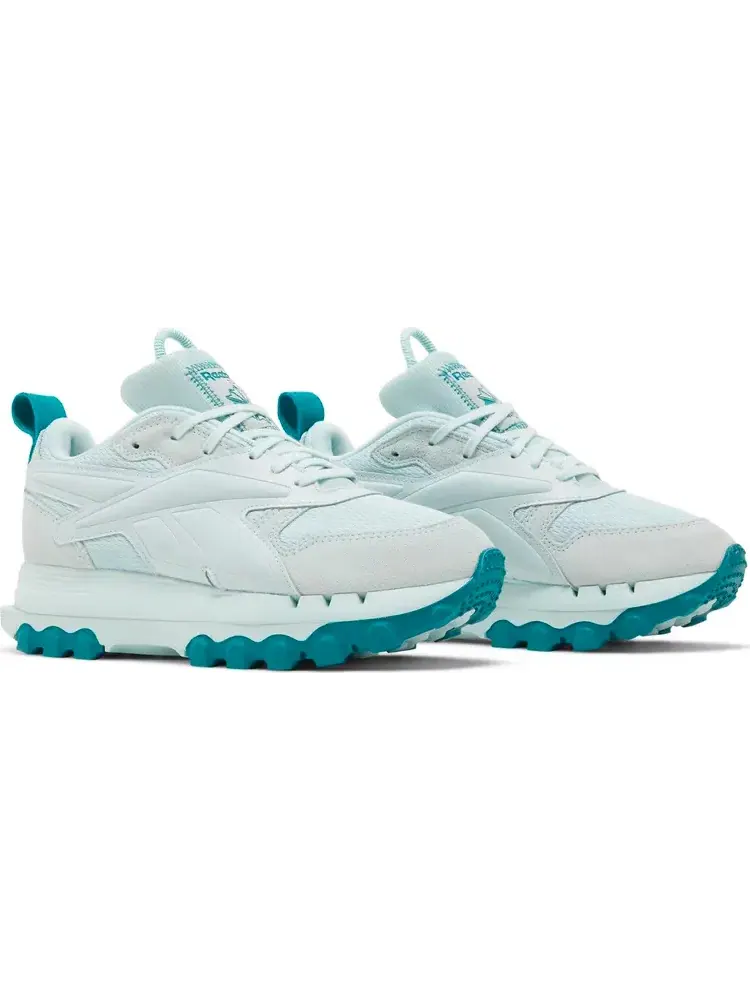 Кроссовки cardi b x wmns classic leather v2 'whisper blue' Reebok — изображение 8 из 8, синий