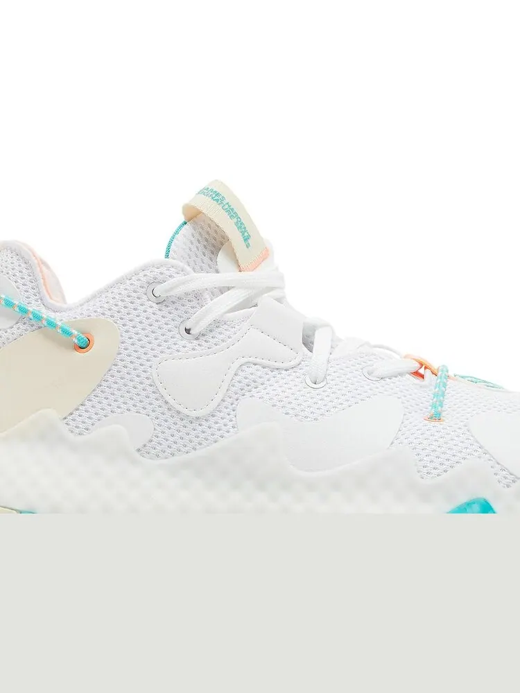 Кроссовки Adidas Harden Vol. 6 — изображение 2 из 8, белый/синий