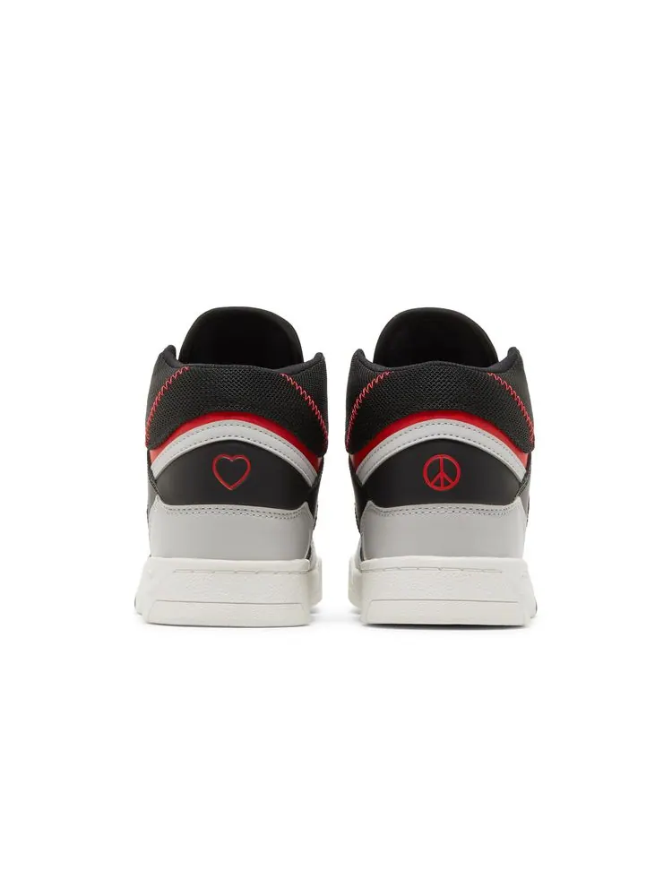 Кроссовки Drop Step J 'Black Vivid Red' — изображение 6 из 8, черный красный