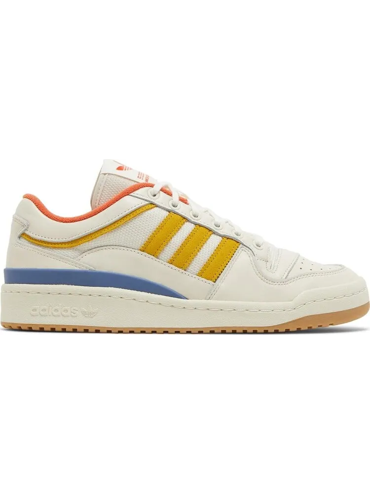 Кроссовки Adidas Wood Wood x Forum Low 'Off White Yellow' — изображение 1 из 8, бежевый