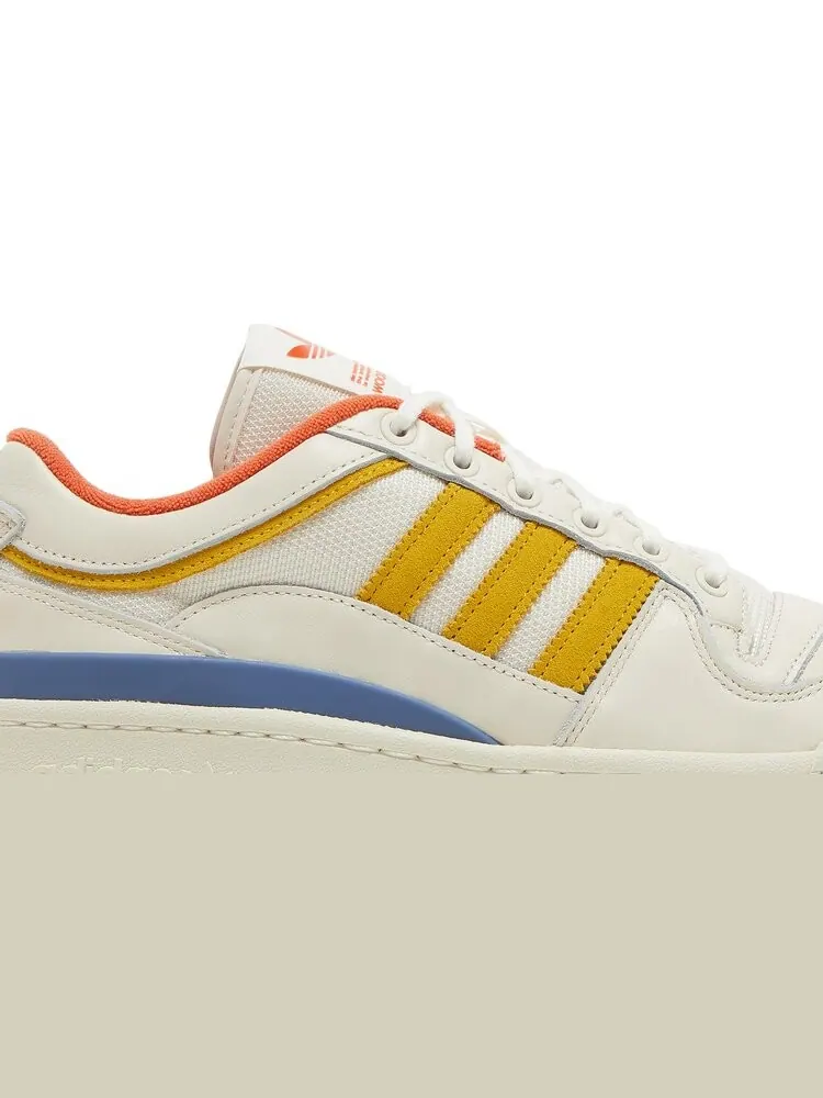 Кроссовки Adidas Wood Wood x Forum Low 'Off White Yellow' — изображение 2 из 8, бежевый