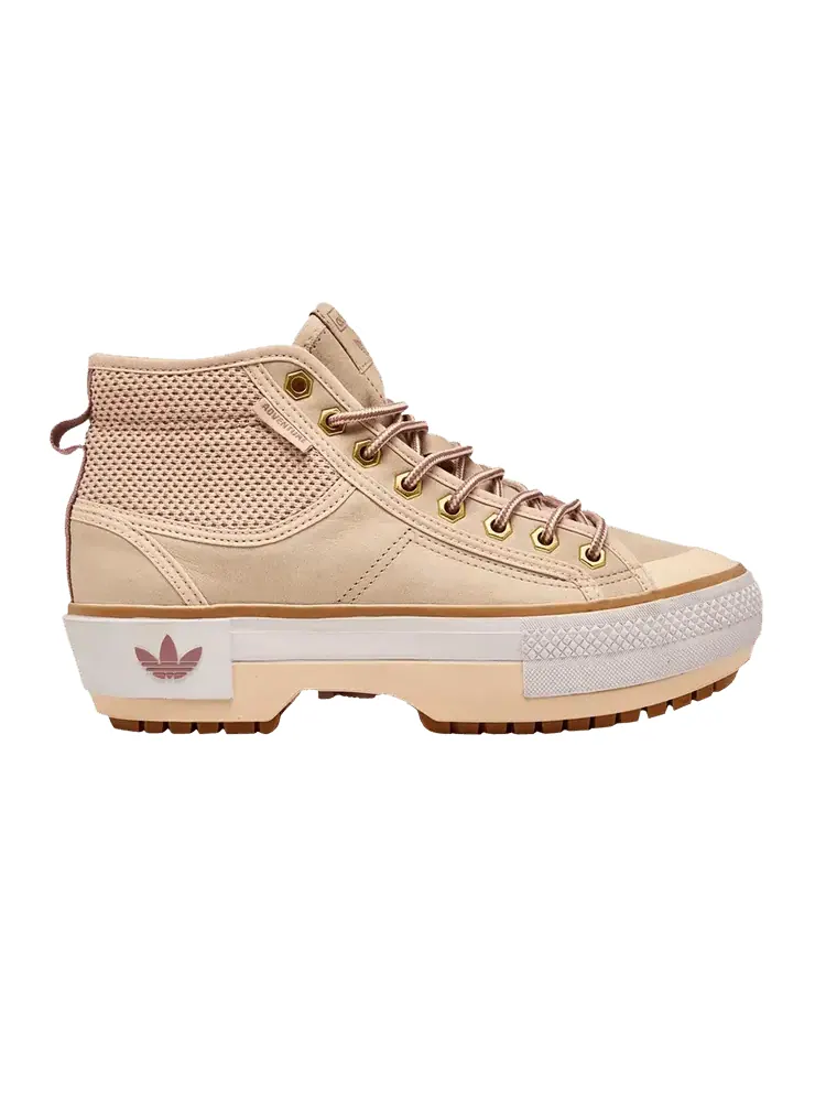 Кроссовки adidas Wmns Nizza Trek 'Linen Magic Mauve' — изображение 1 из 1, бежевый