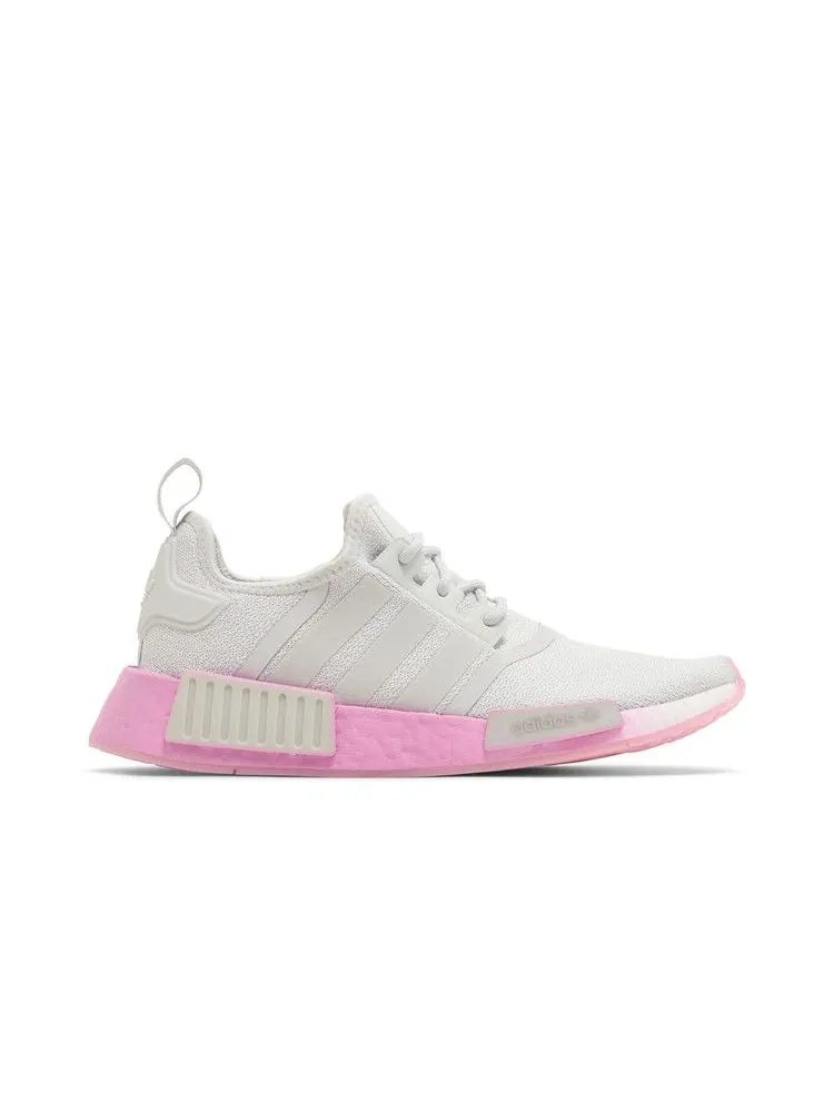 Кроссовки adidas Wmns NMD_R1 'Grey Bliss Pink' — изображение 2 из 9, серый/розовый/белый