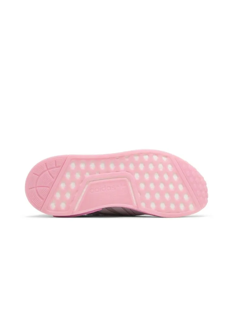 Кроссовки adidas Wmns NMD_R1 'Grey Bliss Pink' — изображение 5 из 9, серый/розовый/белый