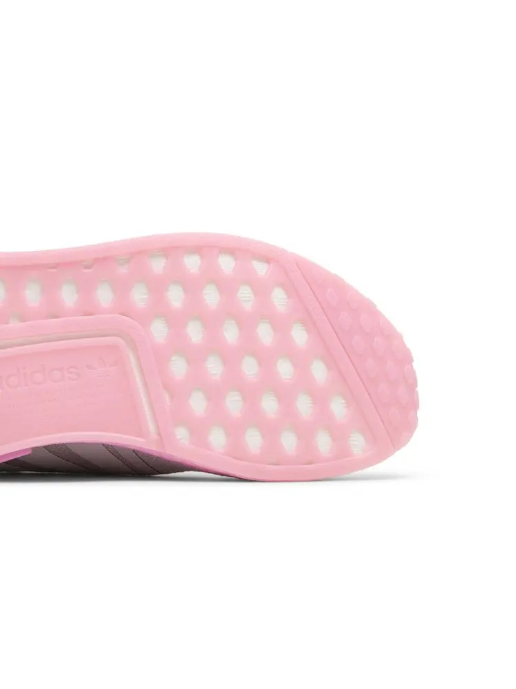 Кроссовки adidas Wmns NMD_R1 'Grey Bliss Pink' — изображение 6 из 9, серый/розовый/белый