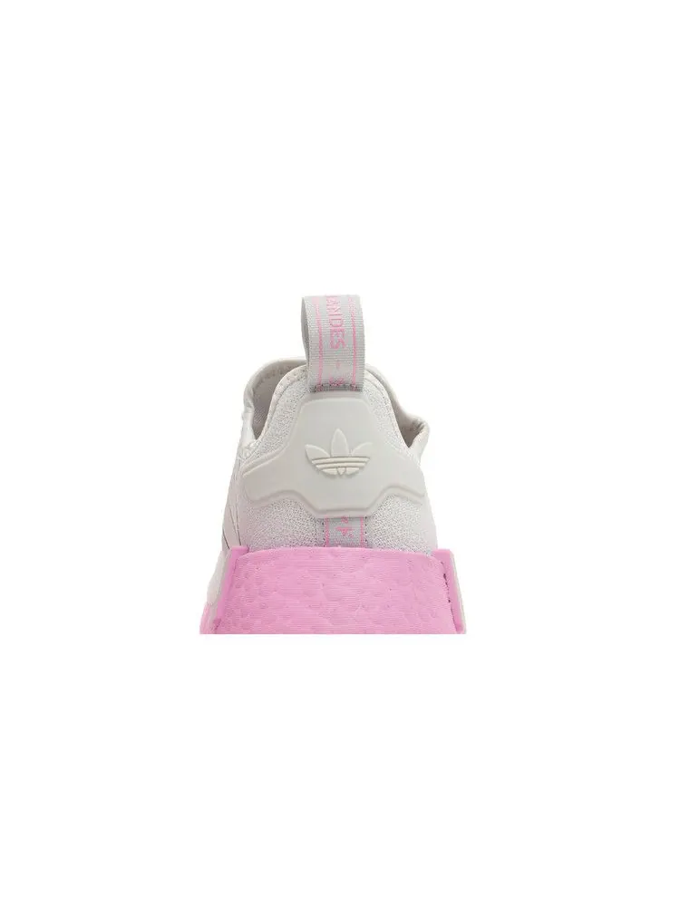 Кроссовки adidas Wmns NMD_R1 'Grey Bliss Pink' — изображение 8 из 9, серый/розовый/белый