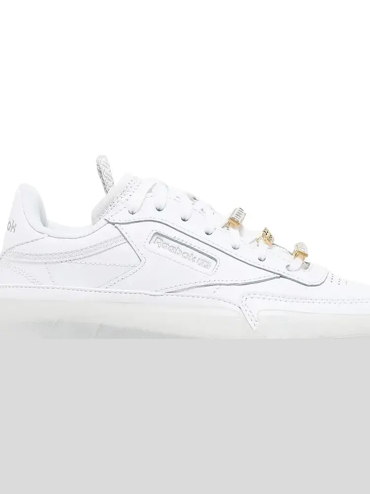 Кроссовки cardi b x wmns club c 'triple white' Reebok — изображение 2 из 8, белый