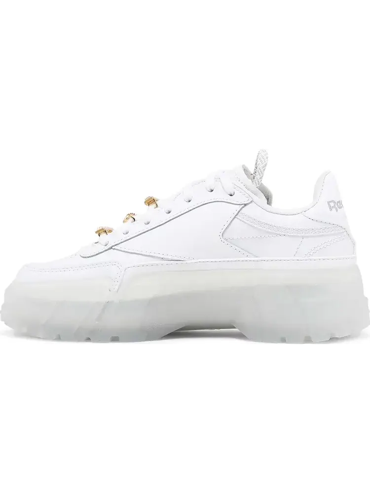 Кроссовки cardi b x wmns club c 'triple white' Reebok — изображение 3 из 8, белый