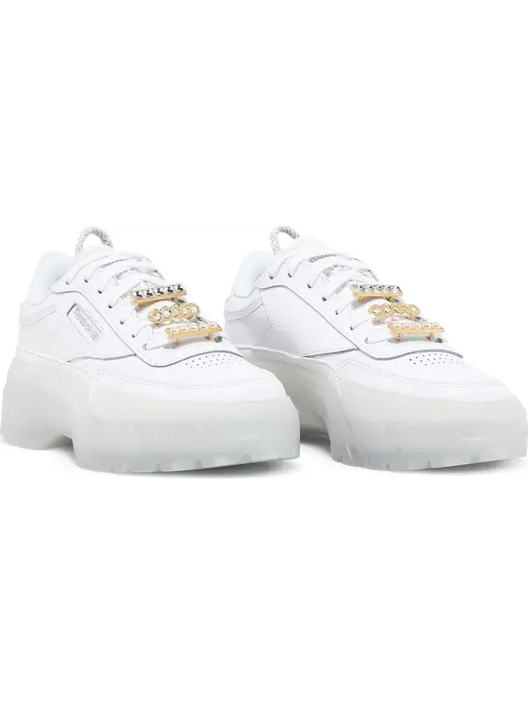 Кроссовки cardi b x wmns club c 'triple white' Reebok — изображение 8 из 8, белый