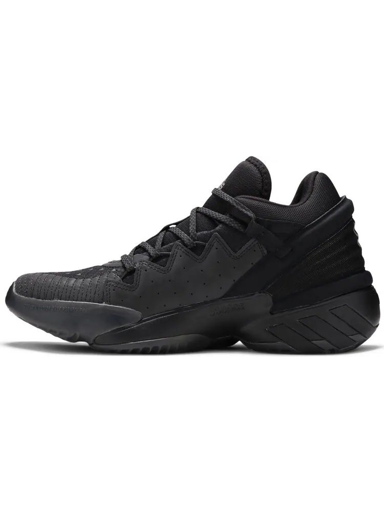 Кроссовки Adidas Pharrell x D.O.N. Issue #2 'Triple Black' — изображение 3 из 8, черный