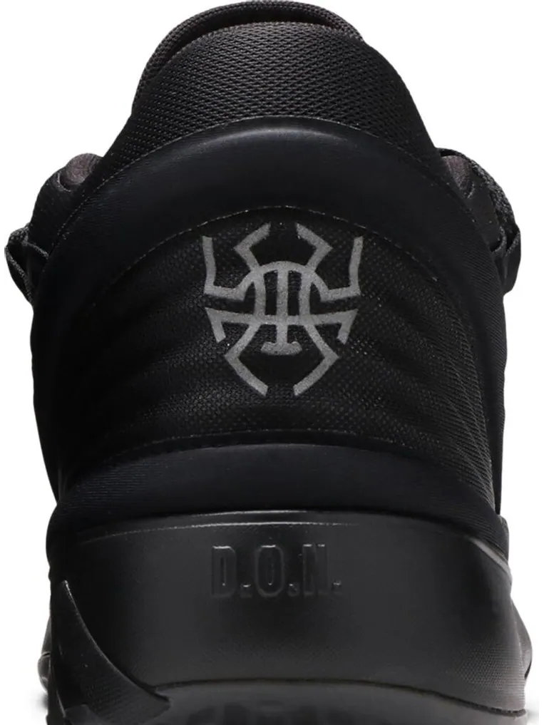 Кроссовки Adidas Pharrell x D.O.N. Issue #2 'Triple Black' — изображение 7 из 8, черный