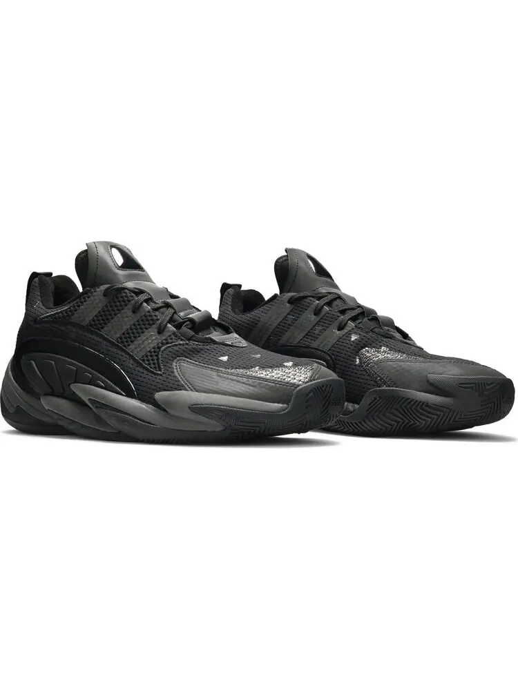 Кроссовки Adidas Pharrell x Crazy BYW 2.0 'Triple Black' — изображение 8 из 8, черный
