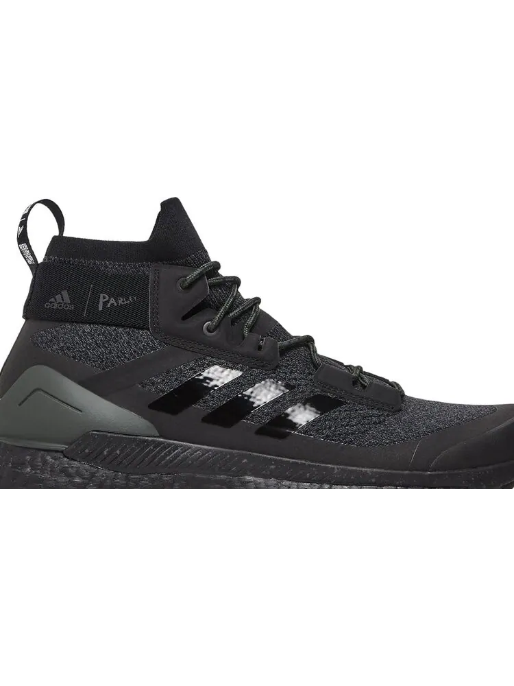 Ботинки Adidas Parley x Terrex Free Hiker 'Black' — изображение 2 из 8, черный