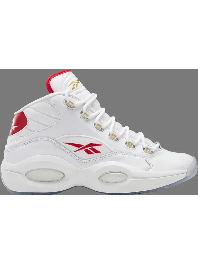 Кроссовки question mid 'dr. j' Reebok — изображение 1 из 1, белый