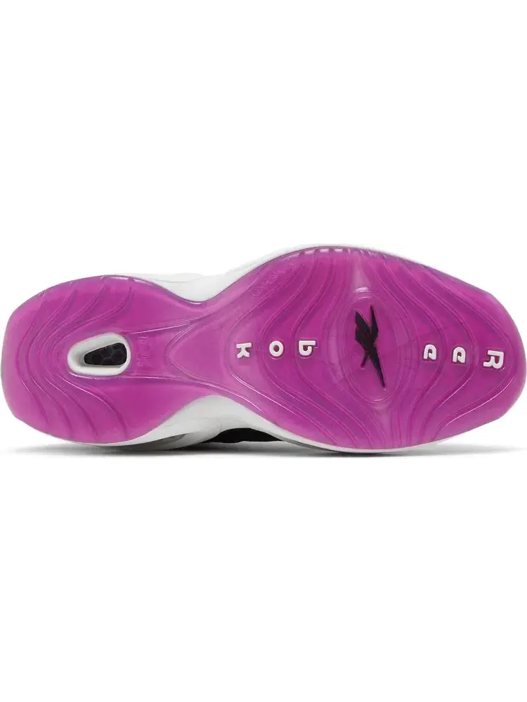 Кроссовки question mid 'black aubergine' Reebok — изображение 4 из 8, черный