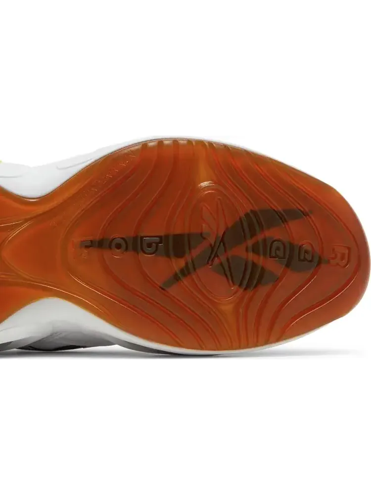 Кроссовки question mid 'mocha toe' Reebok — изображение 5 из 8, белый