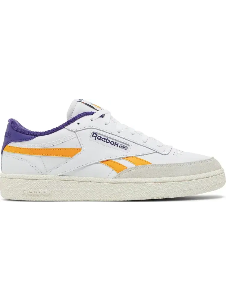 Кроссовки club c revenge 'white bold purple' Reebok — изображение 1 из 8, белый
