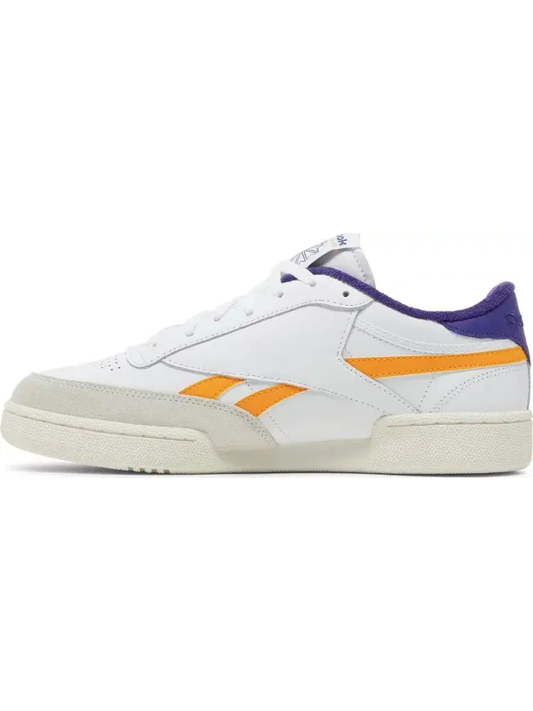 Кроссовки club c revenge 'white bold purple' Reebok — изображение 3 из 8, белый