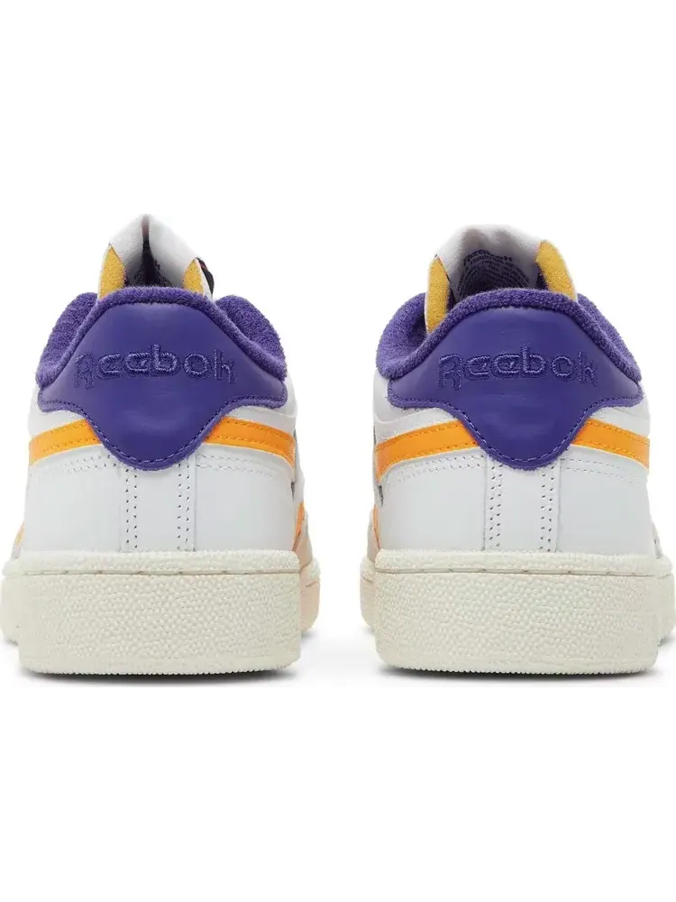 Кроссовки club c revenge 'white bold purple' Reebok — изображение 6 из 8, белый