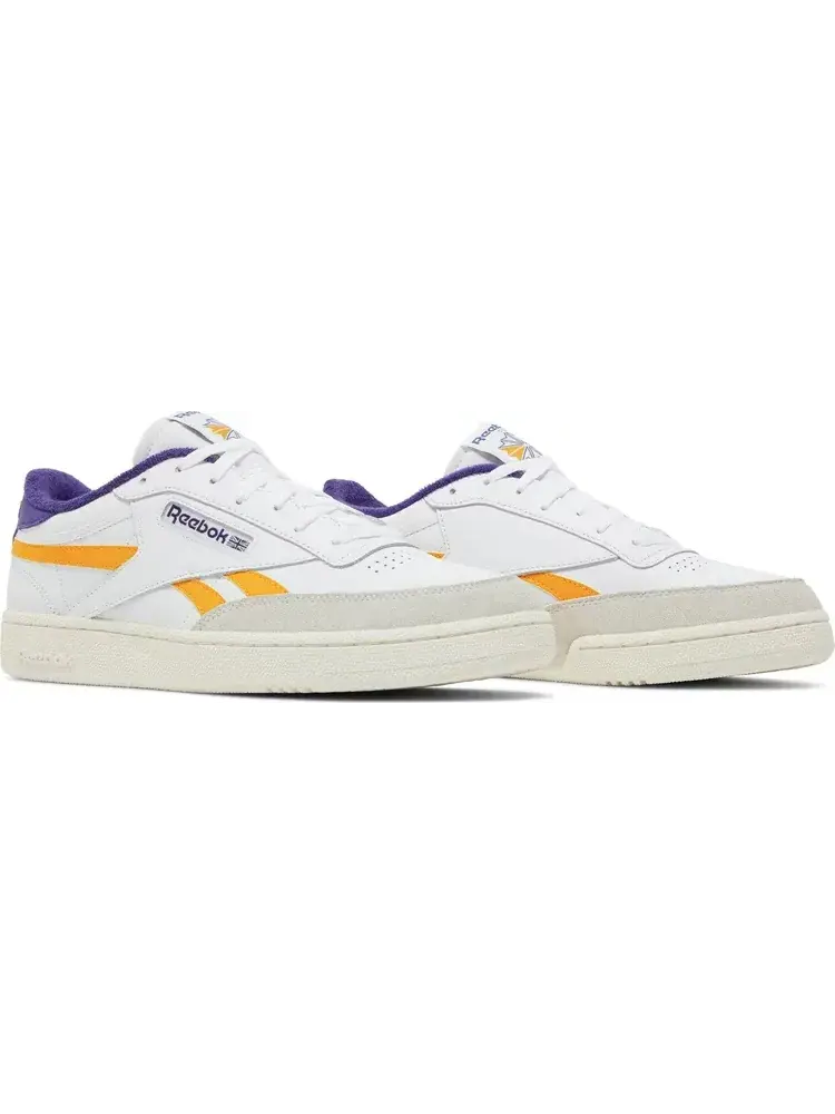 Кроссовки club c revenge 'white bold purple' Reebok — изображение 8 из 8, белый