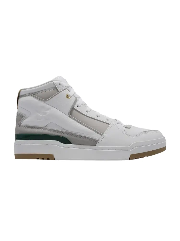 Кроссовки adidas Forum Luxe Mid 'White Grey' — изображение 1 из 1, белый/зеленый/серый